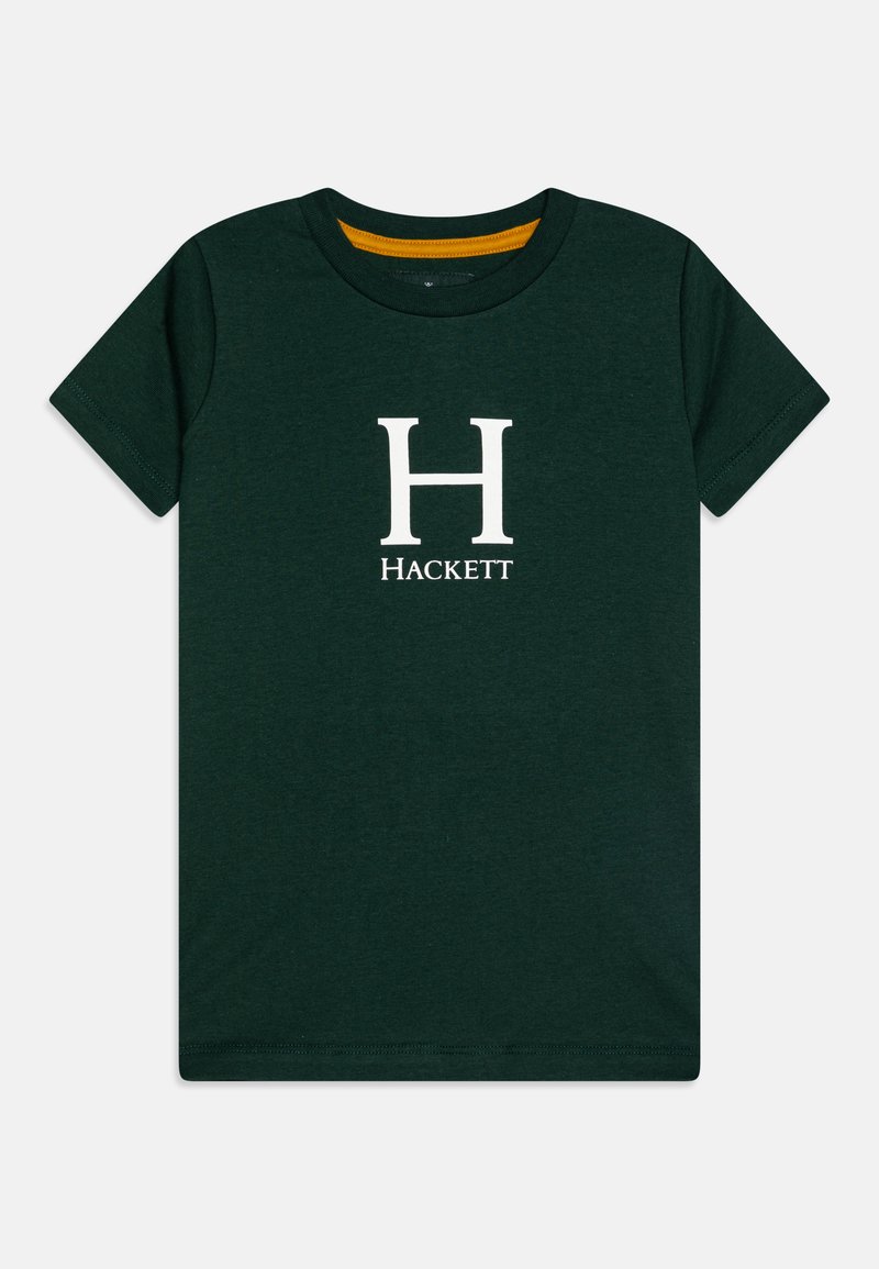 Hackett London HERITAGE TEE - Tričko s potlačou - forest night green