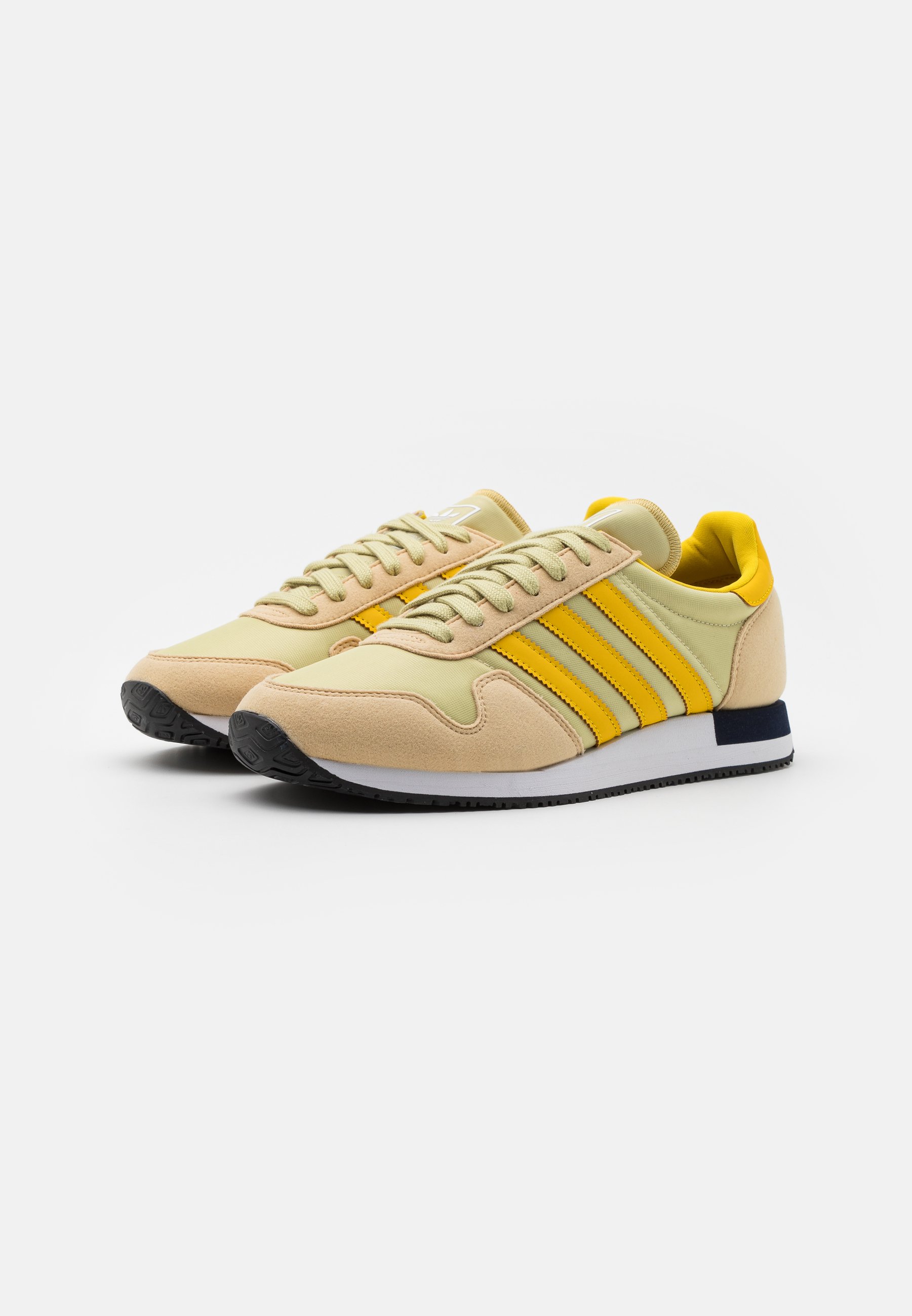 adidas Originals USA 84 UNISEX - Trainers - hazy beige/hazy yellow/halo  gold/beige - Zalando.ie
