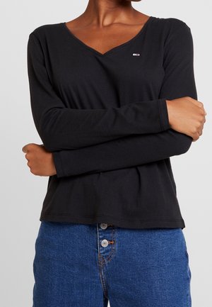 Longsleeve - black denim