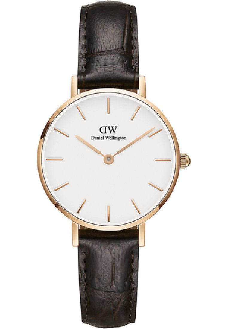 Watch Daniel Wellington Schwarzes Armband Rose Gold Daniel