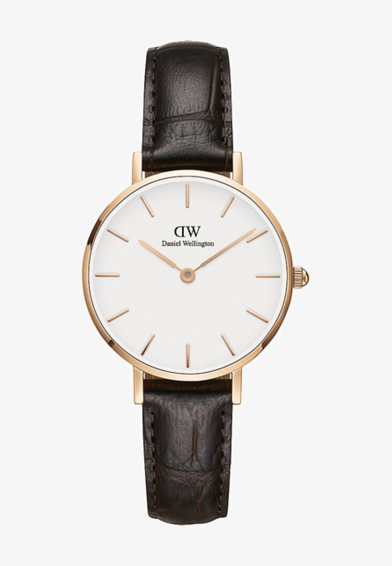Watch Daniel Wellington Schwarzes Armband Rose Gold Daniel