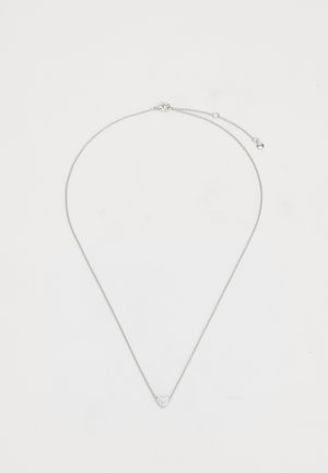 Monica Vinader HEART CHAIN NECKLACE - Halskæder - silver-coloured
