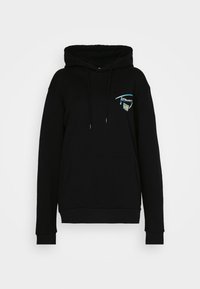 DNA HOOD UNISEX - Jersey con capucha - black