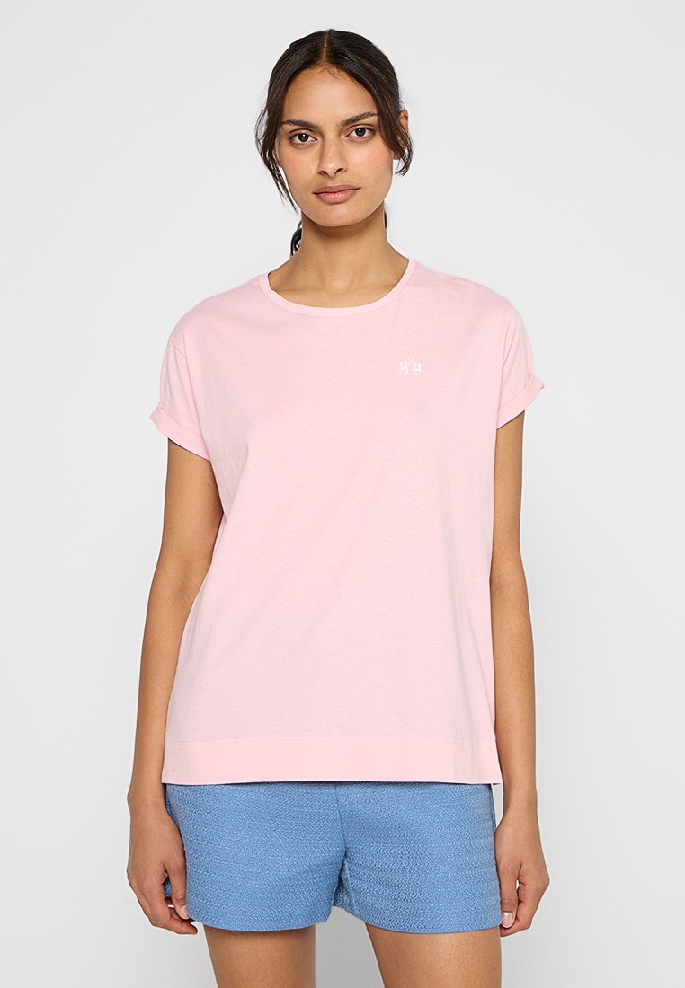 LA MARTINA T-shirt basic roze