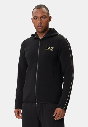 HOODIE - Felpa con zip - black