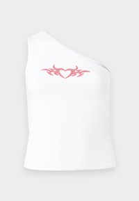 PRIDE ONE SHOULDER - Top - white