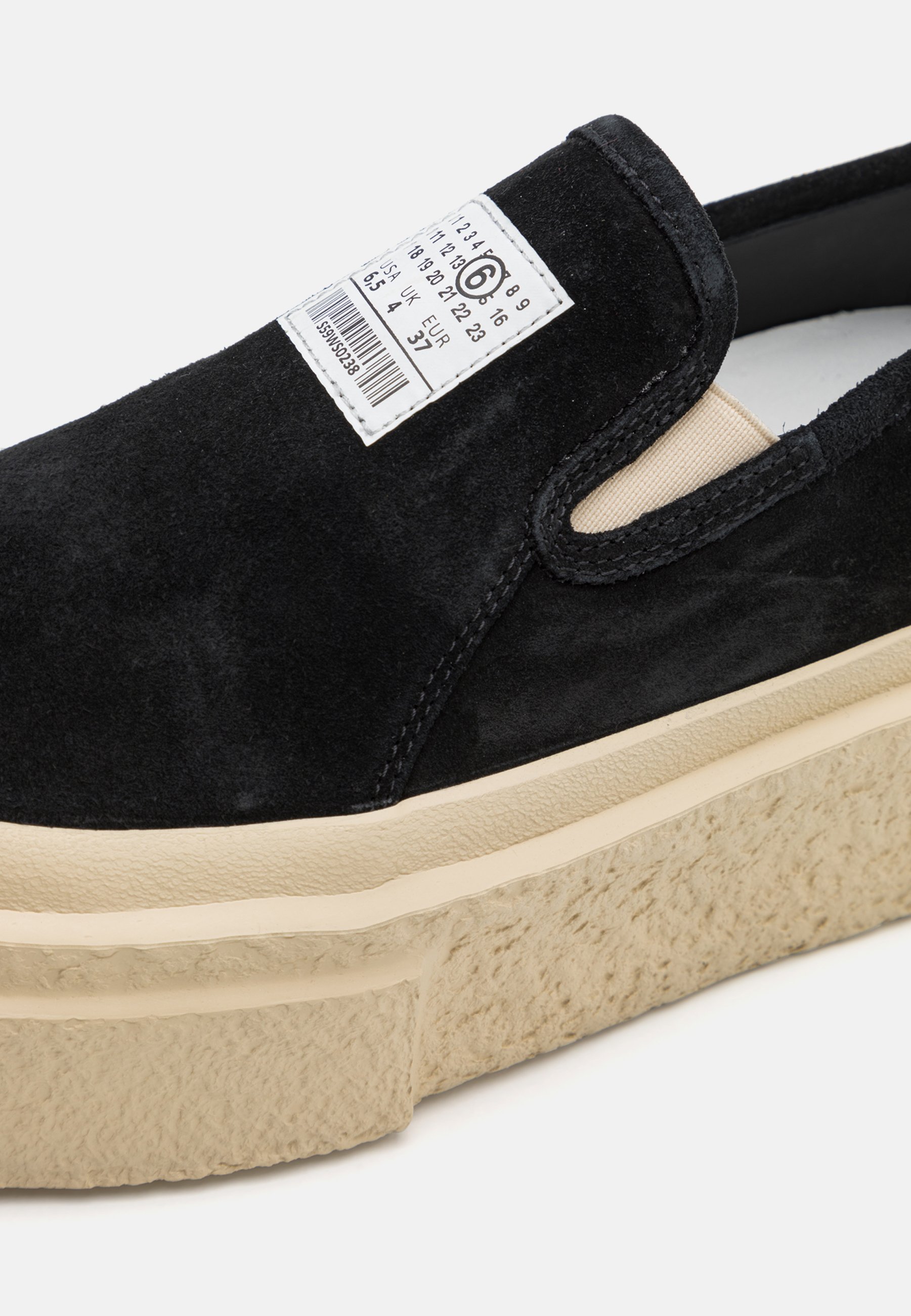 MM6 Maison Margiela Slip-ons - black - Zalando.co.uk