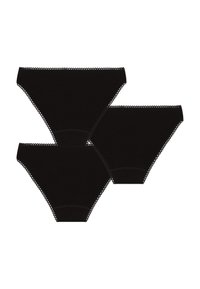 Petit Bateau 3 PACK - Slip - black