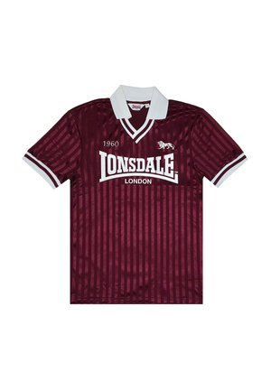 Lonsdale, FOOTDEE UNISEX - Polo shirt - oxblood ecru