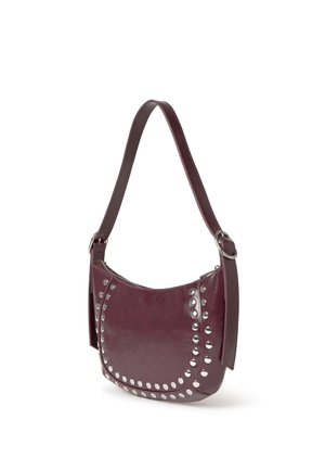 MEDIA LUNA TACHAS - Sac à main - granate