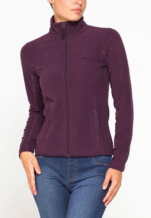 Carrera Jeans, FULL-ZIP FLEECE HIGH NECK - Giacca in pile - bordeaux