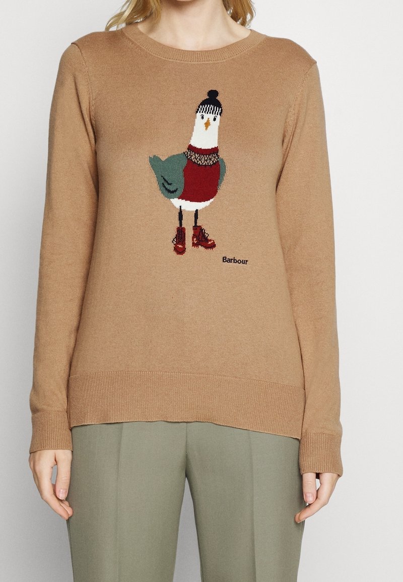 Barbour Pullover - camel