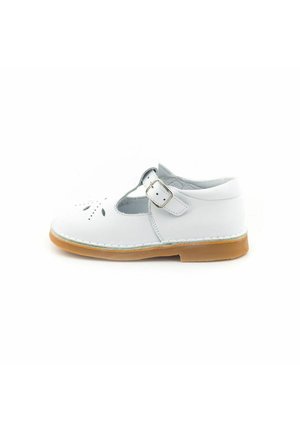 Ballerina's met enkelbandjes - white
