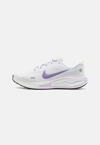 Nike Performance JOURNEY RUN - Tenisice za cestovno trčanje - summit white/black/barely grape/violet mist/bright mandarin