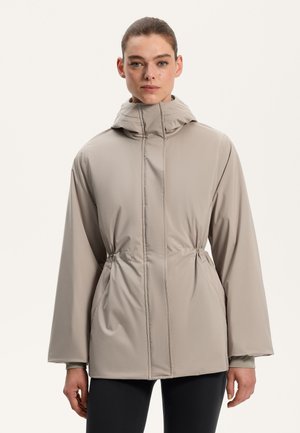 PADDED - Dunfrakker - khaki