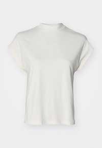 NMRANJA HIGH NECK - T-shirt basic - eggnog