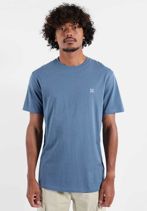 T-shirt basique - lost blue