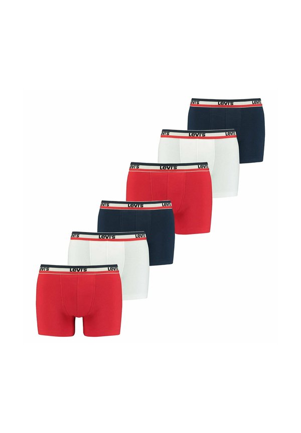 6ER PACK  - Trunks - weiß blau rot