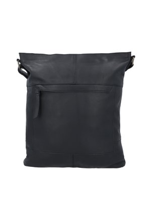 Gusti Leder MAOLA - Taška cez plece - black