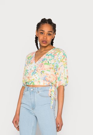 TOO CUTE - Blouse - white multi