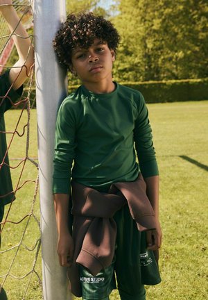 Name it, LONG-SLEEVED SPORTS TOP SLIM FIT - Langærmet T-shirt - greener pastures