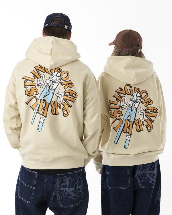 EARLY ACCESS HOODIE UNISEX - Kapuzenpullover - beige