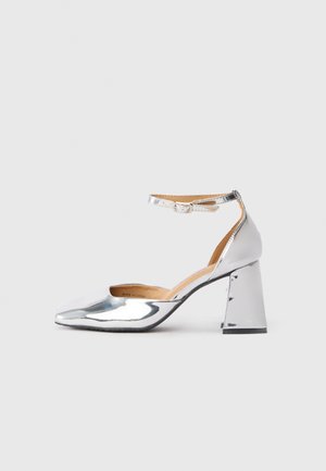 BIAJOYCE - Sandales à talons hauts - silver-coloured