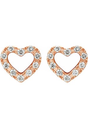 Earrings - rose gold-coloured