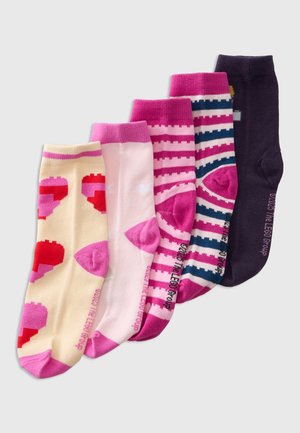 LEGO® kidswear, LWAYO 5 PACK - Κάλτσες - light pink/multi-coloured