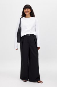 NA-KD Trousers - black