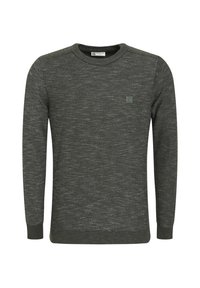 ROUND NECK - Jumper - army