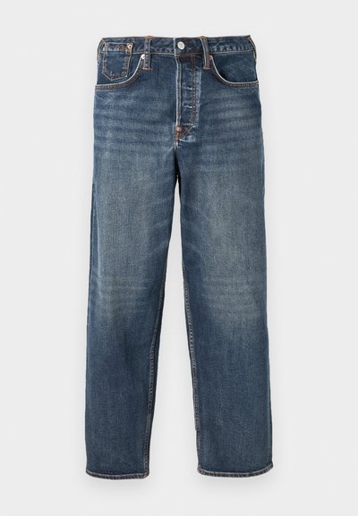 Evisu COATED JEANS - Straight leg jeans - blue