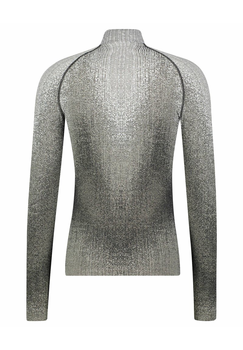 ODLO TURTLE NECK HALF ZIP PERFORMANCE WARM Undershirt schwarz