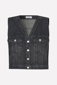 ROWAN WAISTCOAT - Waistcoat - black worn
