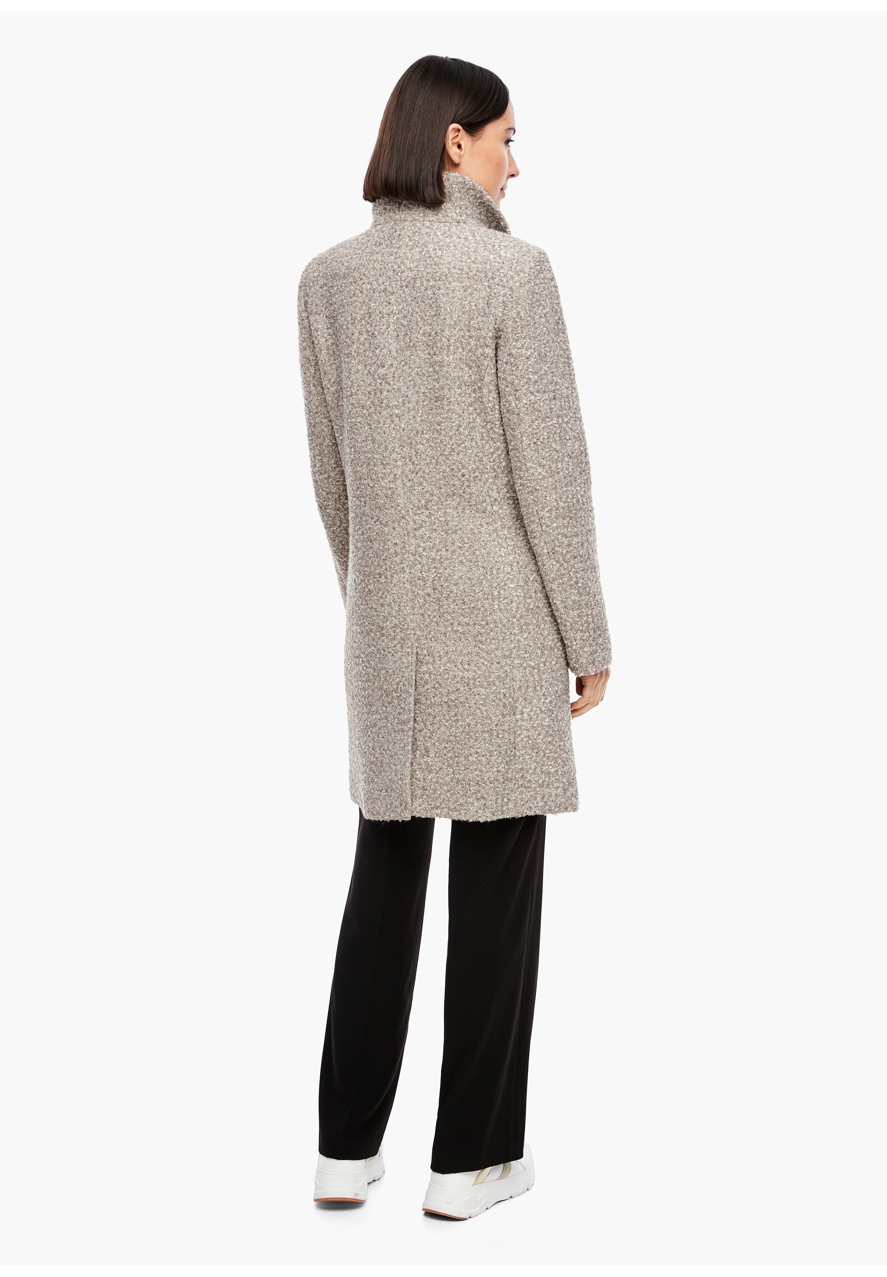 s oliver black label mantel grau