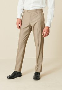 Next STRETCH SMART TROUSERS REGULAR FIT - Stoffhose - neutral