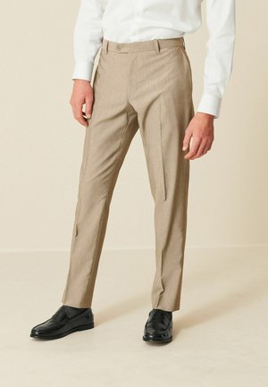 Next STRETCH SMART TROUSERS REGULAR FIT - Pantaloni - neutral