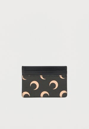 MOON CANVAS CARDHOLDER UNISEX - Portefeuille - black/tan