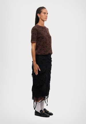 GONNA - Pencil skirt - nero