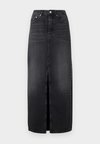 LAYLA SKIRT - Farkkuhame - denim black