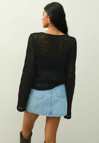 Next WIDE SLEEVE - Džemper - black