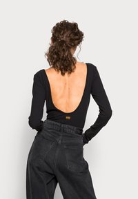G-STAR LOW BACK BODY - Camisola de manga comprida - black