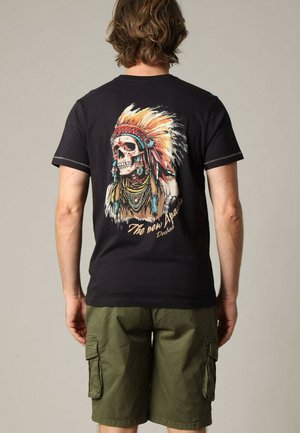 BOHO - Print T-shirt - Charcoal