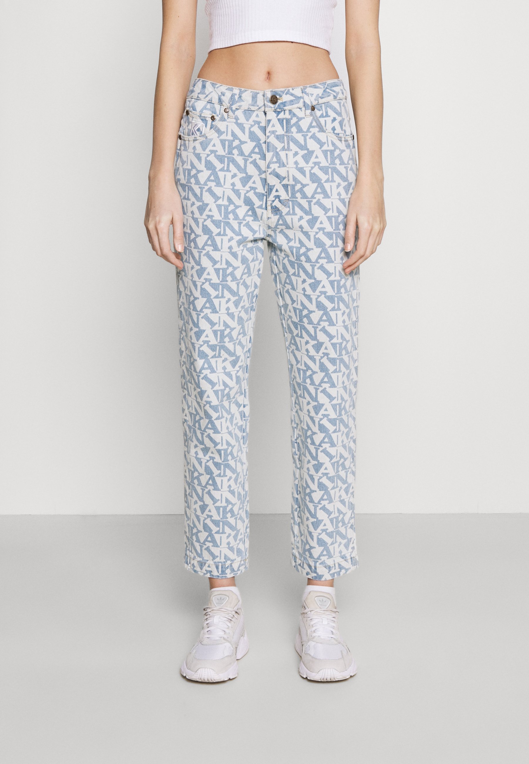 Karl Kani Vaqueros rectos - light blue/blue denim - Zalando.es