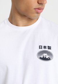 Edwin FUJI SAN  - T-Shirt print - white