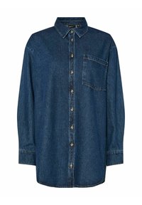 PCMAISIE - Chemisier - dark blue denim