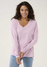 Cream CRNAIA - Top dugih rukava - dawn pink