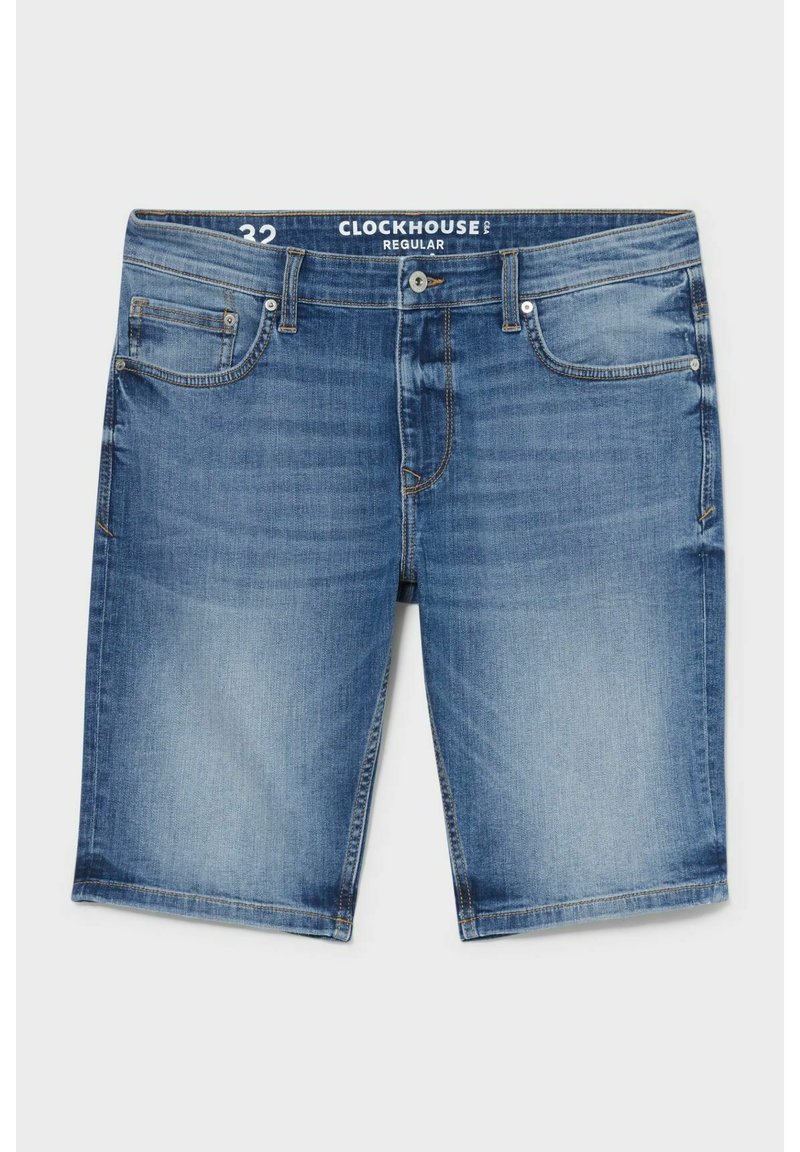 Herren Skinny Fit | C&A Jeans Shorts denim light blue/blue denim - PK71117 Herren Skinny Fit | C&A Jeans Shorts denim light blue/blue denim - PK71117