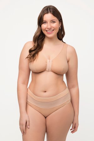 Ulla Popken, BRALETTE WITHOUT UNDERWIRE FRONT CLOSE - Alustoppi