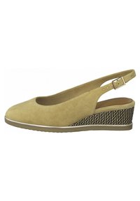 Tamaris Wedges - sand